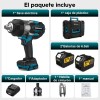 3/4'' Llave Impacto Inalámbrica Sin Escobillas Gisam W4030