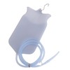 2L Silicone Home Enema Bag Kit with Flexible Hose for