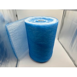 wioboy wioboy Paint Booth Exhaust Filter Roll (25" x 200ft), Spray Booth Filter, Fiberglass Paint Arrestor for Air Filter System(18 Gram)