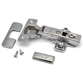GTV 35mm Soft Close Hinge (Full Overlay, Unfinished Steel)