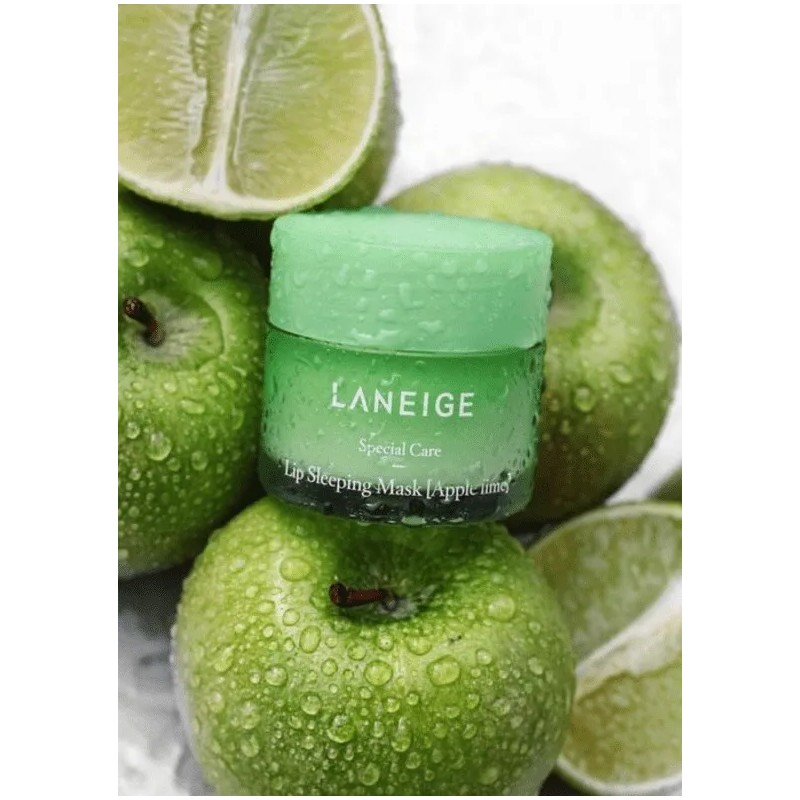 Mascarilla Para Dormir Para Labios Apple Lime 20g Laneige
