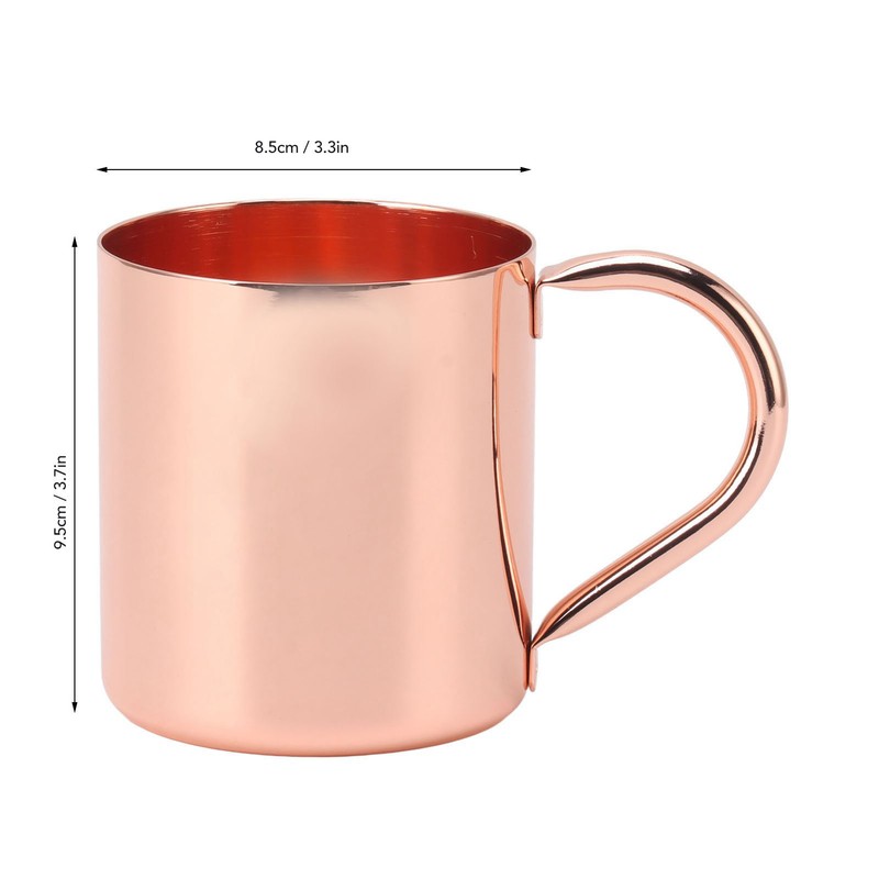 304 Stainless Steel Moscow Mugs Cocktail Red Wine Mugs Smooth
