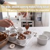 Ramekins 6 OZ Small Bowls, WERTIOO 8 PCS Creme Brulee