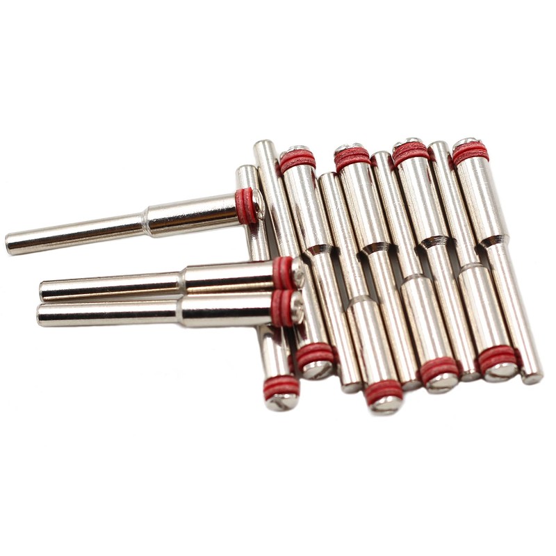 Preamer 12 Pcs 1/8 Shank Cut-Off Wheel Holder Screw Mandrel