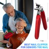 START MAKERS Nail Clippers, Profession Slanted Nail Clipper for Seniors