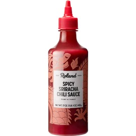 Roland Foods Spicy Sriracha Sauce, 17 Ounce Bottle, Pack of 1