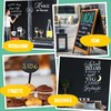 Securit Waterproof Glass + Chalkboard Markers, Large Nib, Wallet 4-Pack,