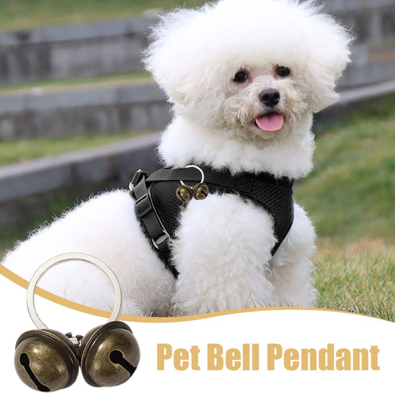 WUSJCOF 2 Sets Pet Tracker Bells for Cats and Dogs,