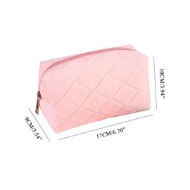 Large Pencil Case for Girls High School Large Capacity Pencil Case Portable Office Stationery for Middle School Students Girls Gifts (Pink+Grey)