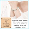 Graduation Leaving Gifts for Her - Compass Bracelet, 2025 Graduation