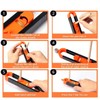 WADY 1PCS Precise Contour Gauge with Pencil Slot Profile Tool