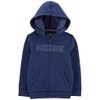 OshKosh B'Gosh Boys' Logo Hoodie, Indigo Blue, 24 Months