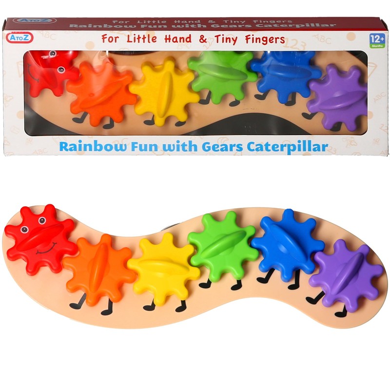 Rainbow Gears Caterpillar