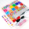 Dowsabel Bracelet Making Kit, Beads for Bracelets Making Pony, Kandi,