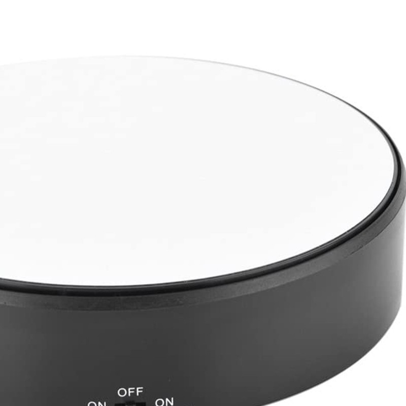 Mirror Surface 360° Rotary Display Stand Adjustable Rotating Speed Turntable