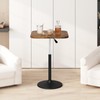 MAHANCRIS Bar Table, Height-Adjustable Pub Table 26.8-36.2 Inches, Cocktail Tables