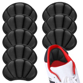 8PCS Heel Pads,Heel Grips Inserts,Reusable Heel Guards Liners,Mesh Self-Adhesive Heel Cushion Pads,Prevent Heel Slipping,Shoes Too Big,Improved Shoe Fit and Comfort