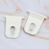 Opexicos 5Pcs for RV Caravan Camper White Awning Clothes Hook