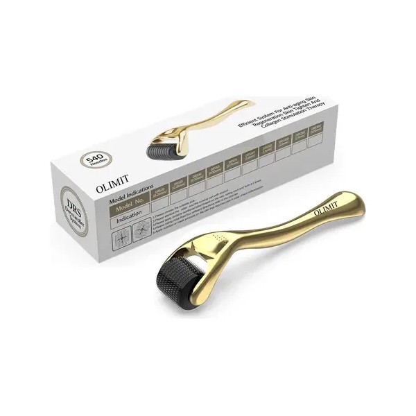 Dermaroller Barba 0.5 Mm Facial Cabello O Rodillo Para Barba