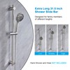 BANGPU 31.5 Inch Shower Slide Bar Wall Mount – Brushed