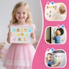 52PCS Magnetic Letters, Fridge Magnets for Kids, Magnetic Letters and