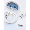 LUMERIS Soft Magnetic False Eyelashes, Natural, 3D Volume Eyelash, Includes