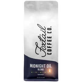 FOXTAIL COFFEE CO. Midnight Oil Blend Whole Bean Dark Roast Coffee