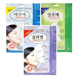 Pretty Face Collagen Mask Pack - 5 Sheets / 예쁜얼굴 콜라겐 마스크팩-5매입