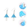 COLLBATH Fashionable Mushroom Ear Pendants Women's Earrings Stylish and Creative