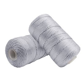 Uiopa Macrame Yarn 1.5 mm x 400 m, Nylon Cord Macrame Ribbon for Crochet Bag, Macrame Cord Jewellery Ribbon Coloured for Crochet, Knitting, Decoration, DIY Projects