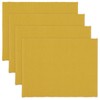 LINUM Plain Pack of 4 Placemats 35 x 46 cm