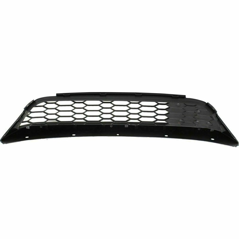 New Front Bumper Grille Textured Without Collision Warning For 2016-2017