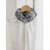 Prettystern Silk Cotton Scarf 65/65 cm Women Men Summer Spring