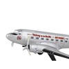 Daron Postage Stamp Douglas DC-3 TWA 1/144 Scale Silver