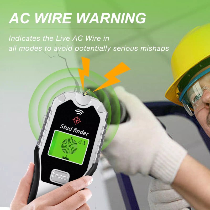 ASWKMOW Stud Finder Wall Scanner6 in 1 Multi-function Stud Finder