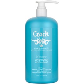 CRACK HAIR FIX In-Treatment Conditioner with pump - Nourishing and Hydrating Conditioner Create To Detangle, Tame, And Improve The Resiliency Of Your Hair (33.8 Oz / 1000 Milliliter)