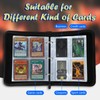 400 Pockets Card Binder with Sleeves, Trading Cards Holder for