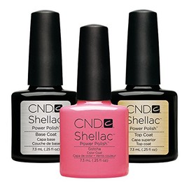 CND Original Shellac Gotcha Plus Base Coat Plus Top Coat 7.3 ml 1er Set 1 x 22 ml