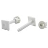 Treely 2Pcs Toilet Seat Hinge Bolts Screws for Top Mount