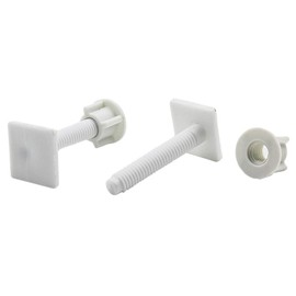 Treely 2Pcs Toilet Seat Hinge Bolts Screws for Top Mount Toilet Seat Hinges, Universal