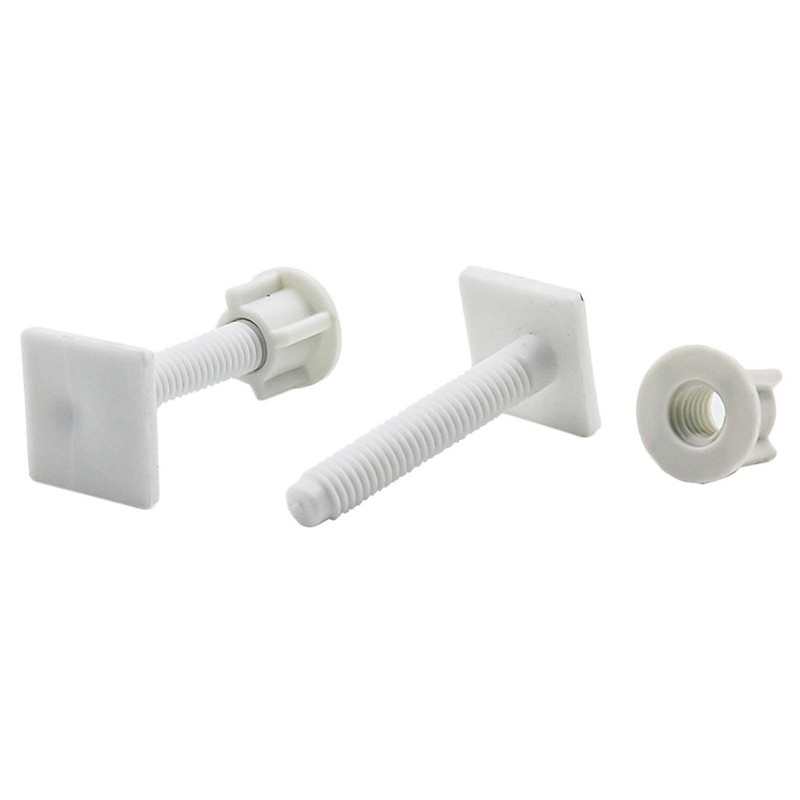 Treely 2Pcs Toilet Seat Hinge Bolts Screws for Top Mount