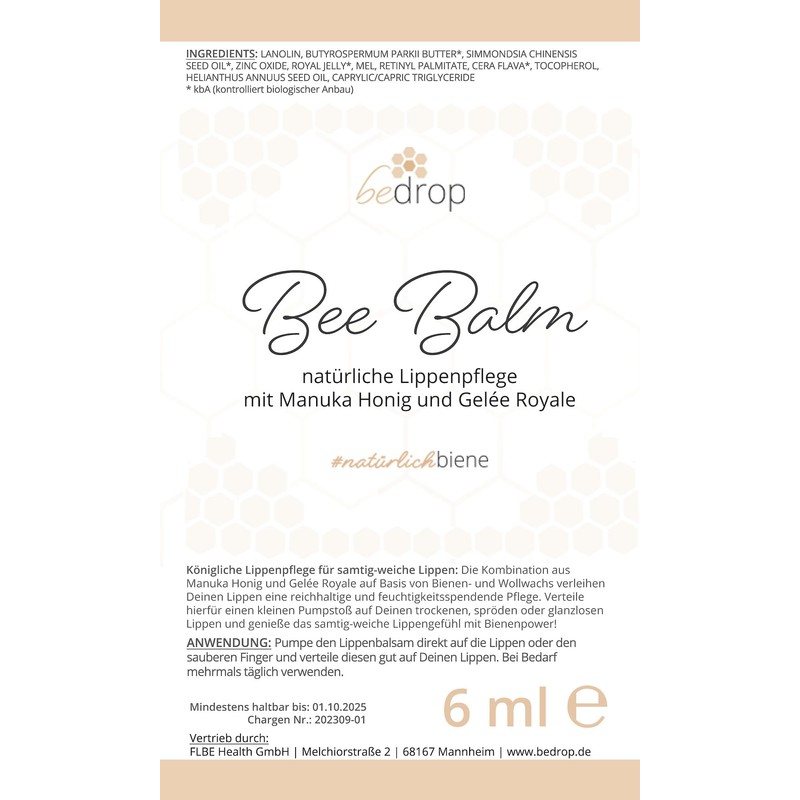 bedrop Winter Care Set (Small) Bee Balm, Royal Jelly Capsules