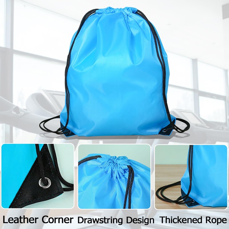 INVODA Drawstring Backpack Bulk String Backpack Drawstring Bags Sport Gym