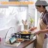 2 Pack Spoon Rest with Lid Holder for Stove Top