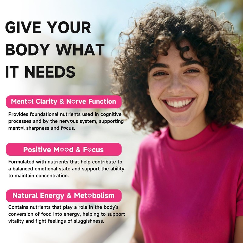 Youlikee Vitamin B-Complex Gummies for Women & Men, Methyl B12,