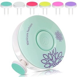 Baby Electric Nail File, 3-in-1 Electric Nail File for Newborn Baby Set, Quiet and Safe Baby Nail Cutter, Trimmer for Toes and Fingers (Blue 2)