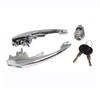 DASPARTS 113898205MC Door Handle Pair Kit with ignition cylinder, for