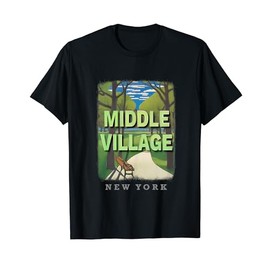Middle Village New York NY Tranquil Urban Oasis SD061 T-Shirt