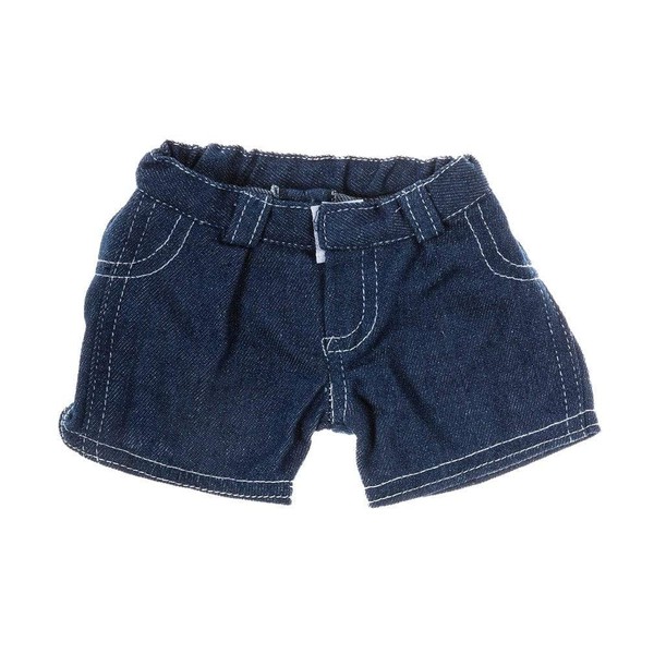 Blue Jean Shorts Teddy Bear Clothes Fit 14" - 18"