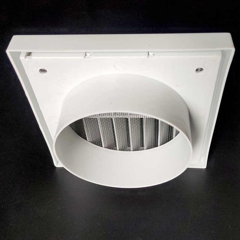 Grille Vent,Louver Grille Cover Hood with Fly Screen - Air